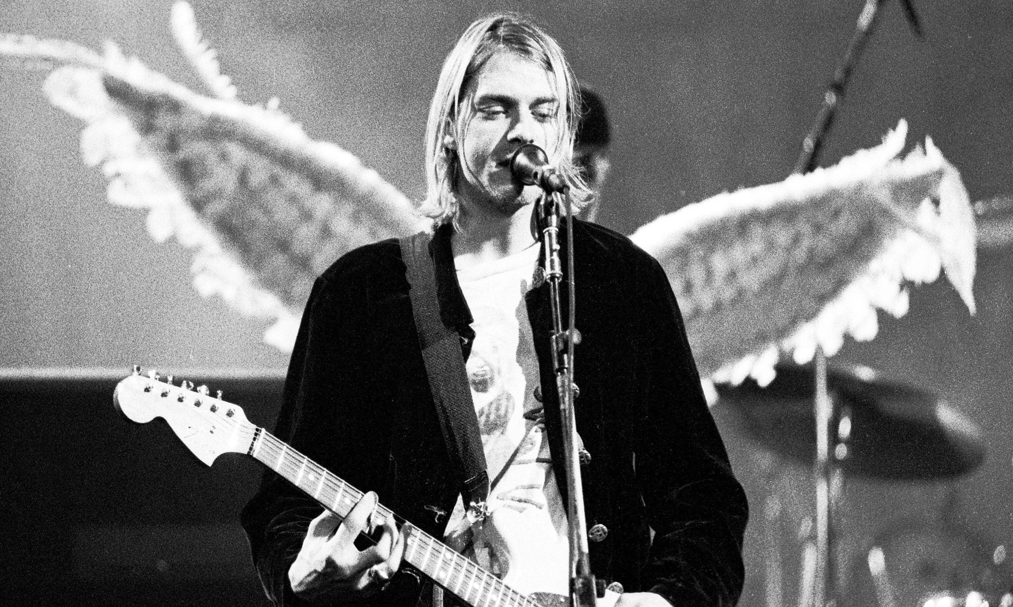 Kurt Cobain of Nirvana (Photo by Kevin Mazur/WireImage)
